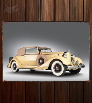 Металлическая табличка Packard Eight Convertible Victoria